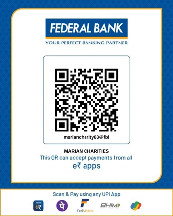 Marian Charities QR Code